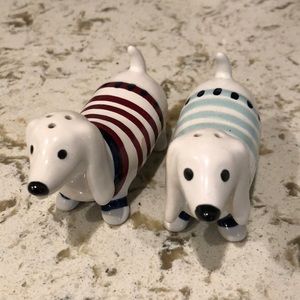 Christmas Dachshund Salt & Pepper Shakers